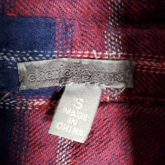Charlotte Ruse women's flannel size Small - Picture 6 of 10